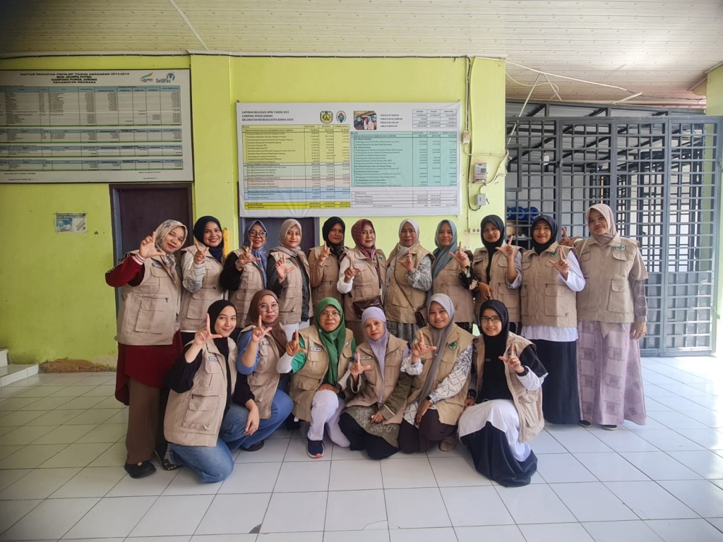 Para Kader Kesehatan Gampong Punge Jurong